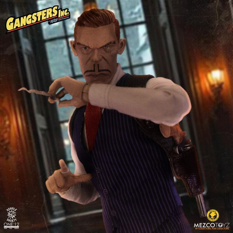 One: 12 Mezco - Gangsters Inc. - Franklin "Sparky" Foreman