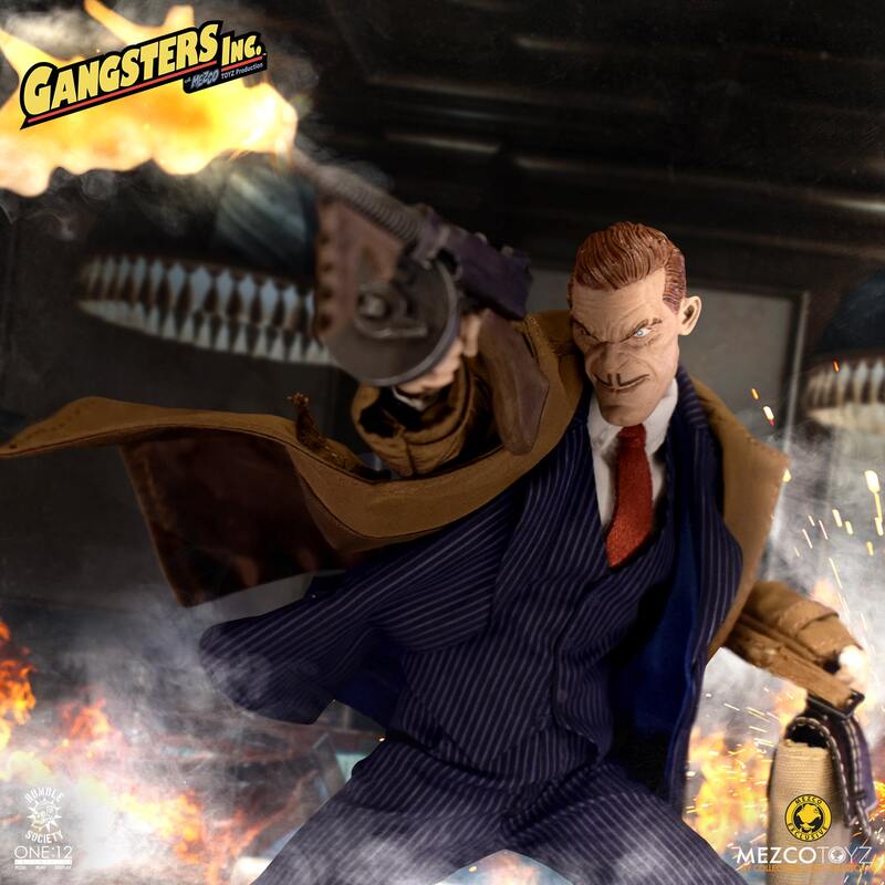 One: 12 Mezco - Gangsters Inc. - Franklin "Sparky" Foreman