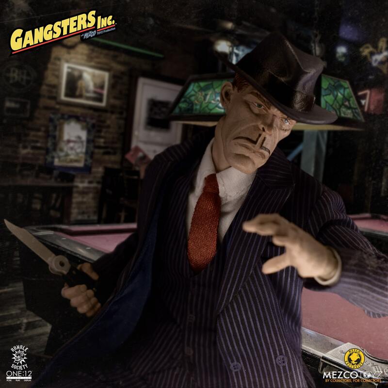 One: 12 Mezco - Gangsters Inc. - Franklin "Sparky" Foreman