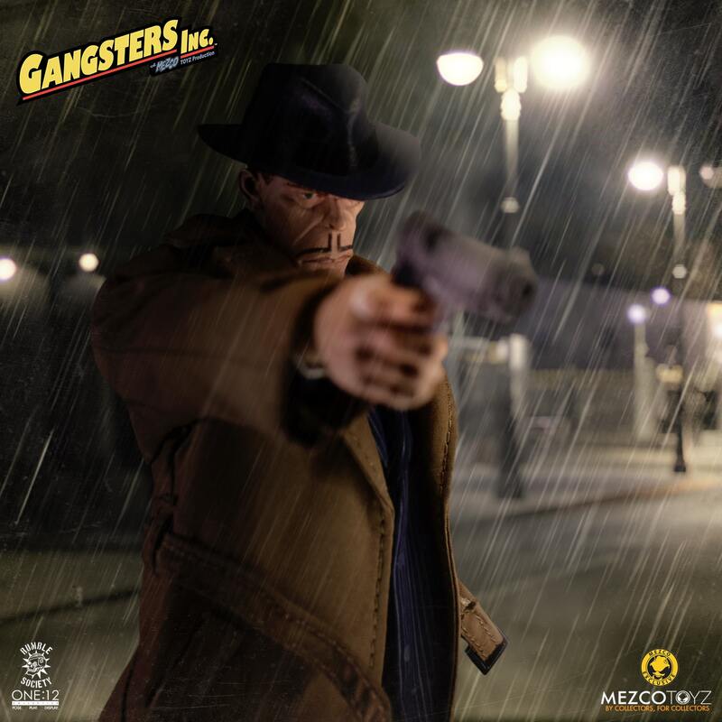 One: 12 Mezco - Gangsters Inc. - Franklin "Sparky" Foreman