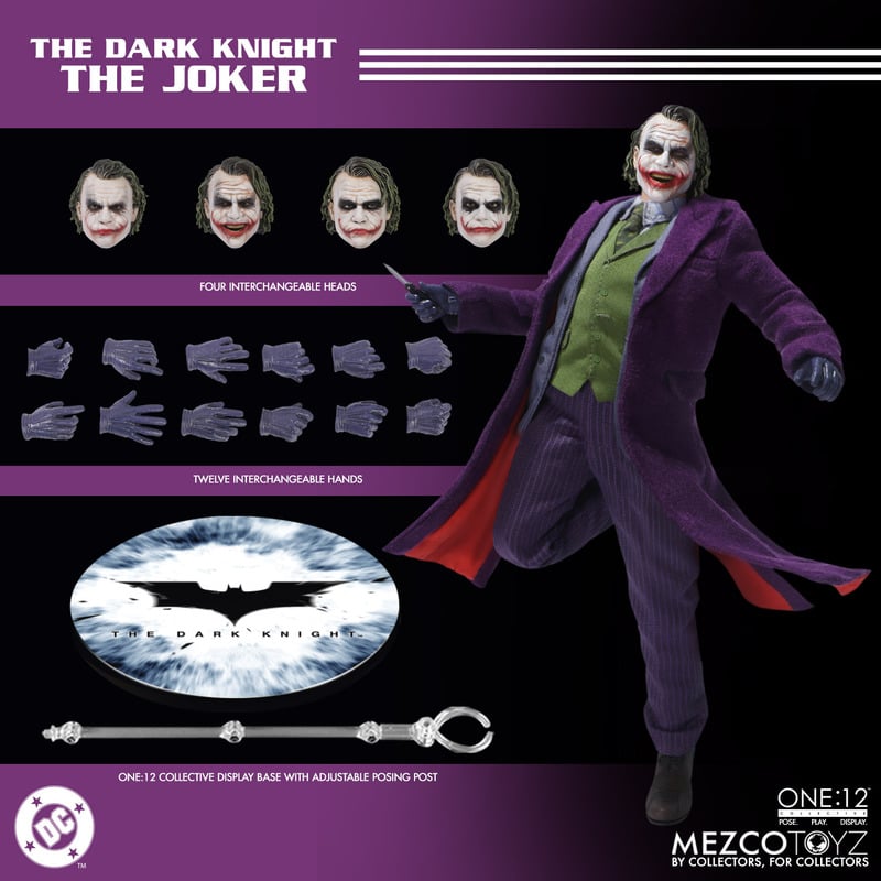PRE-ORDER - The Dark Knight: One:12 Collective The Joker
