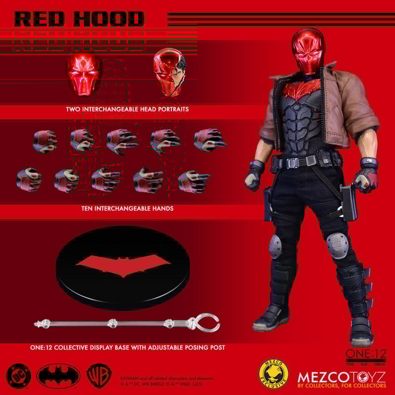 DC Comics One:12 Collective Red Hood - NYCC 2025 Exclusive