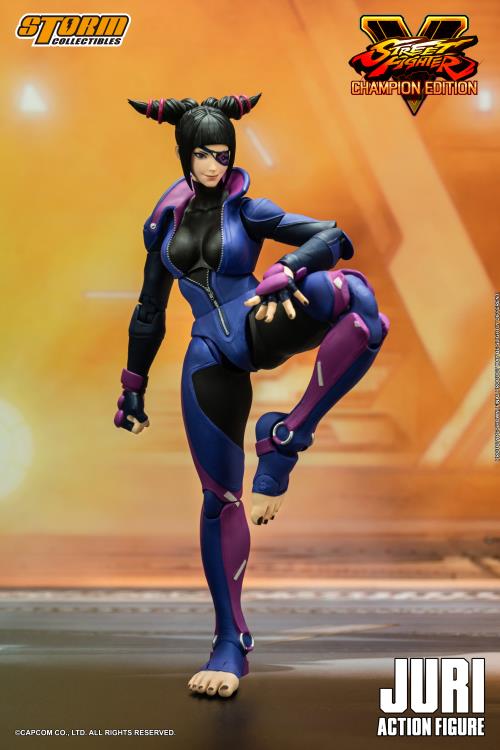 Street Fighter V: Champion Edition Juri Han 1/12 Scale Figure