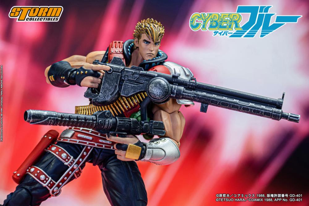 Cyber Blue Blue 1/12 Scale Figure
