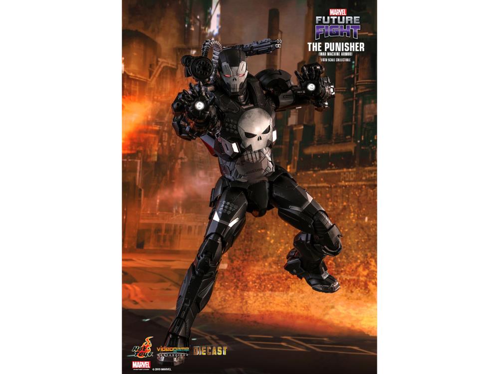 Marvel: Future Fight VGM33D28 The Punisher (War Machine Armor) 1/6th Scale Collectible Figure