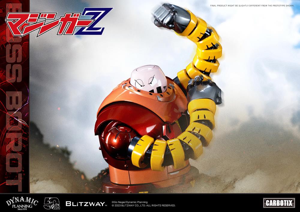PRE-ORDER BOSS BOROT "Mazinger Z", Blitzway CARBOTIX Series