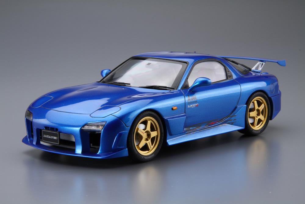 Mazda (1999) Mazdaspeed FD3S RX-7 A-SPEC GT-C 1/24 Scale Model Kit