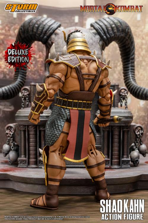PRE-ORDER Mortal Kombat Shao Kahn w/Throne (Deluxe Ver.) 1/12 Scale Figure