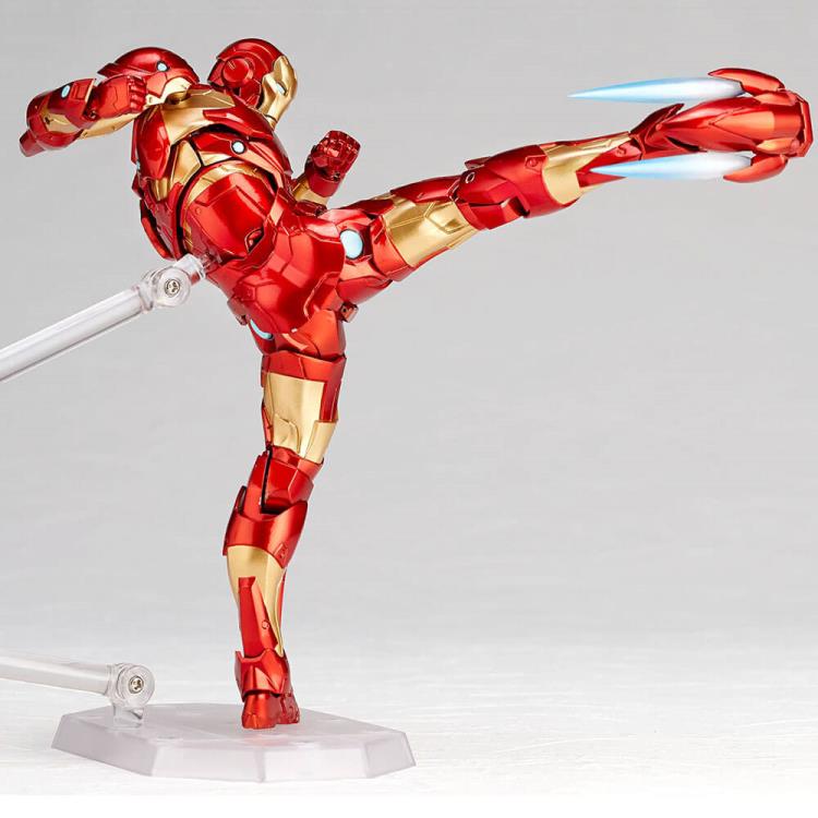 Marvel Amazing Yamaguchi Revoltech No.013 Iron Man (Bleeding Edge Armor)