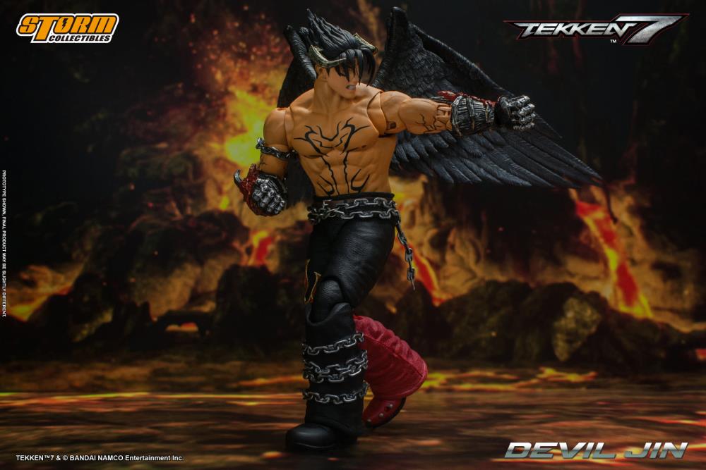 Tekken 7 Devil Jin 1/12 Scale Figure