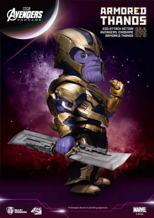 Endgame Egg Attack Action EAA-079 Thanos PX Previews Exclusive (DAMAGED BOX)