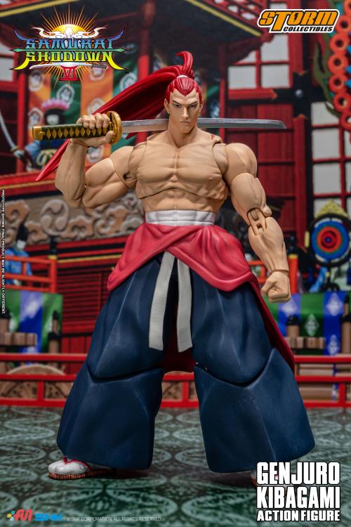PRE-ORDER Samurai Shodown Genjuro Kibagami 1/12 Scale Figure