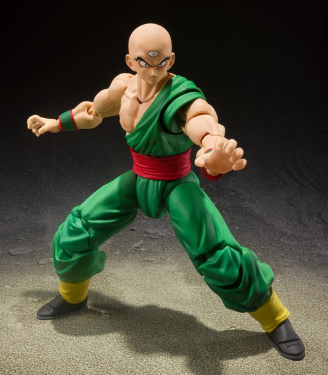 Dragon Ball Z S.H.Figuarts Tien and Chiaotzu Exclusive Set w/ Shipper Box