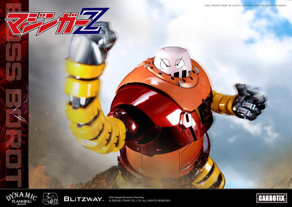 PRE-ORDER BOSS BOROT "Mazinger Z", Blitzway CARBOTIX Series