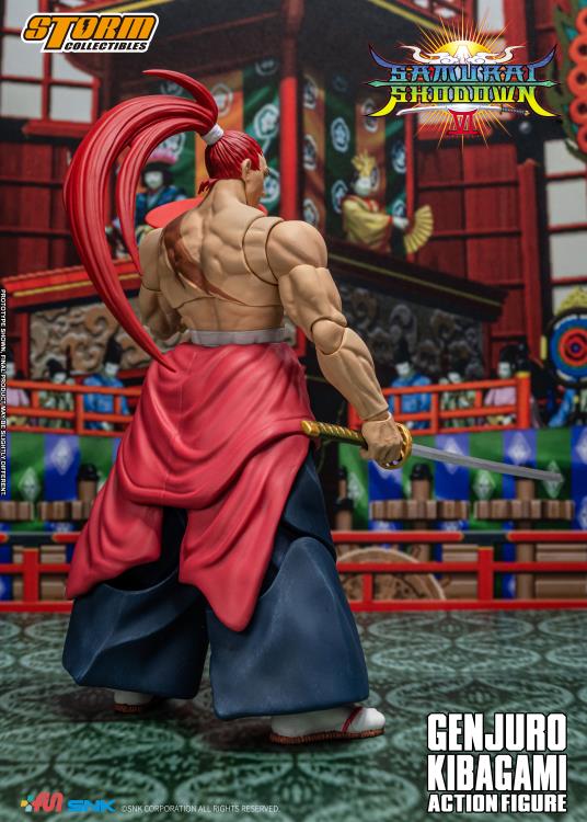 PRE-ORDER Samurai Shodown Genjuro Kibagami 1/12 Scale Figure