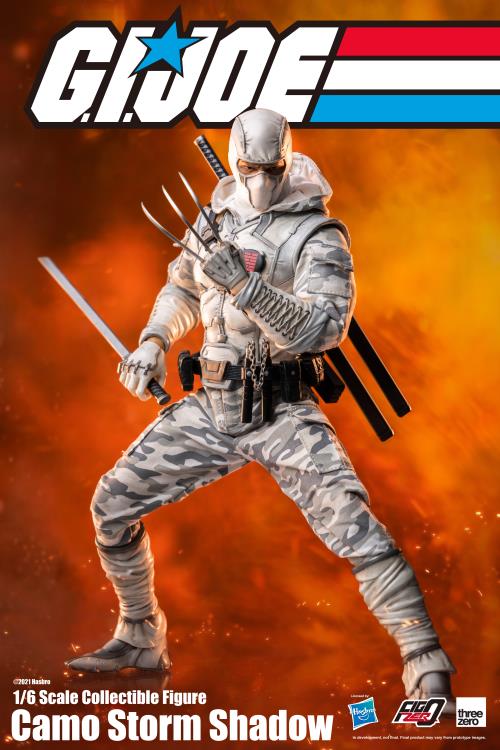 G.I. Joe FigZero Storm Shadow (Camo) 1/6 Scale PX Previews Exclusive Figure