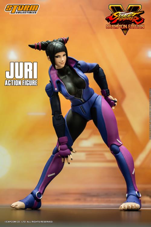 Street Fighter V: Champion Edition Juri Han 1/12 Scale Figure