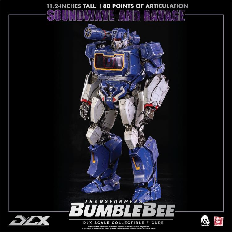 Bumblebee DLX Scale Collectible Series Soundwave and Ravage
