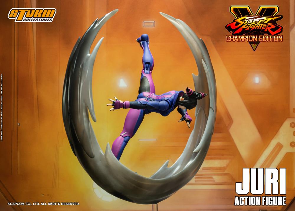 Street Fighter V: Champion Edition Juri Han 1/12 Scale Figure