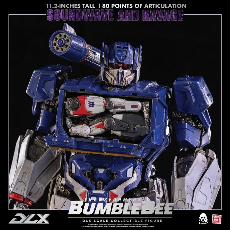 Bumblebee DLX Scale Collectible Series Soundwave and Ravage