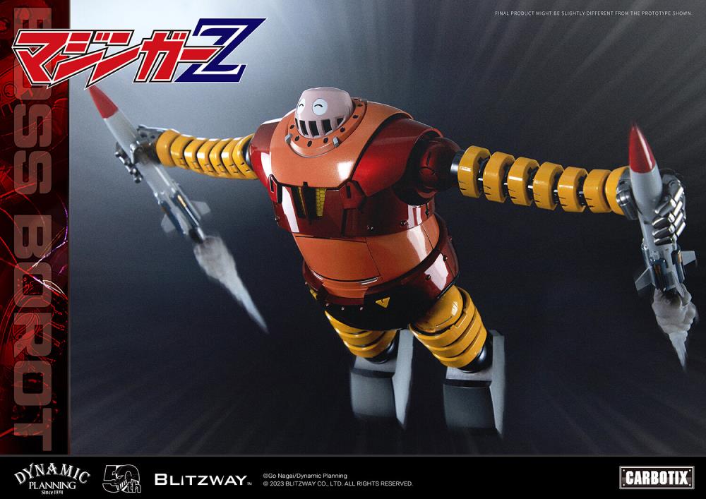 PRE-ORDER BOSS BOROT "Mazinger Z", Blitzway CARBOTIX Series