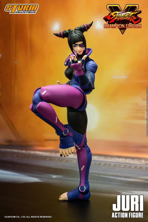 Street Fighter V: Champion Edition Juri Han 1/12 Scale Figure