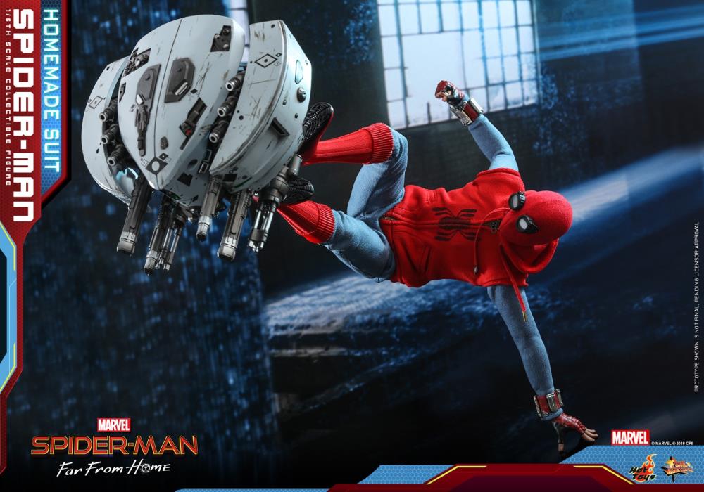 Spider-Man: Far From Home MMS552 Spider-Man (Homemade Suit Ver.) 1/6th Scale Collectible Figure