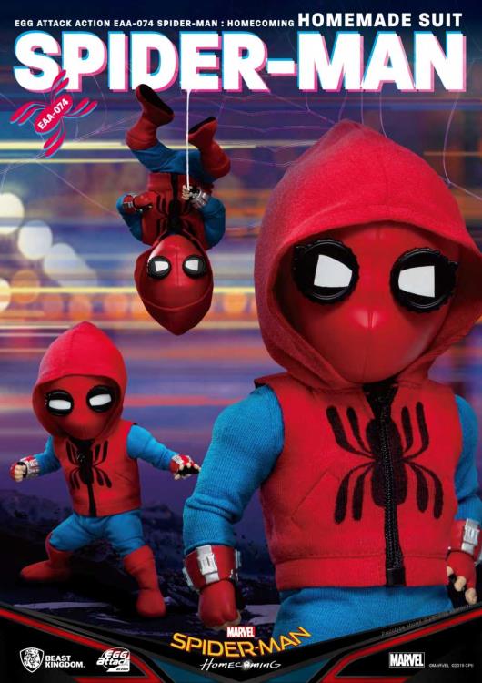 Spider-Man: Homecoming Egg Attack Action EAA-074 Spider-Man (Homemade Suit)