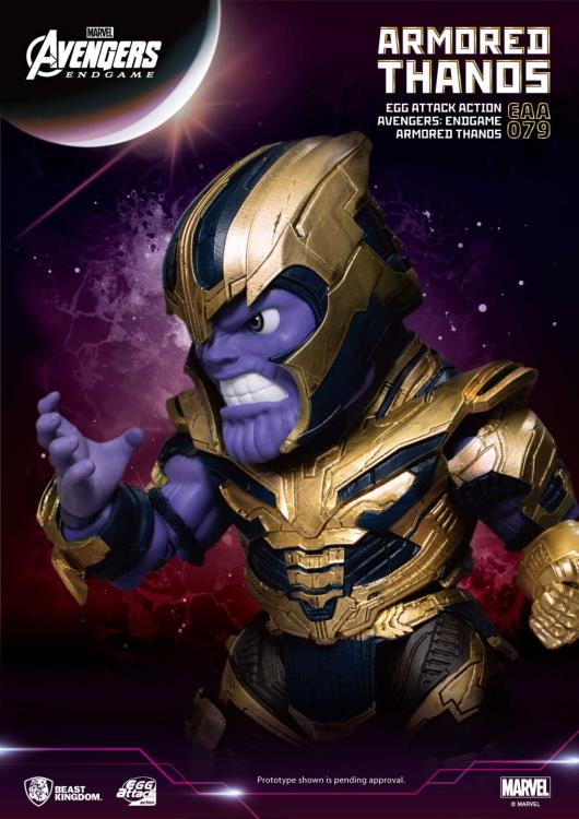 Endgame Egg Attack Action EAA-079 Thanos PX Previews Exclusive (DAMAGED BOX)