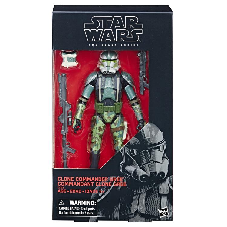 Star Wars: The Black Series 6" Clone Commander Gree (The Clone Wars)