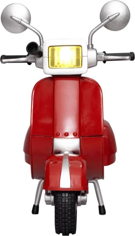 Motorbike Classic Style (Red) 1/12 Scale Figure Accessory (EAA-A03)