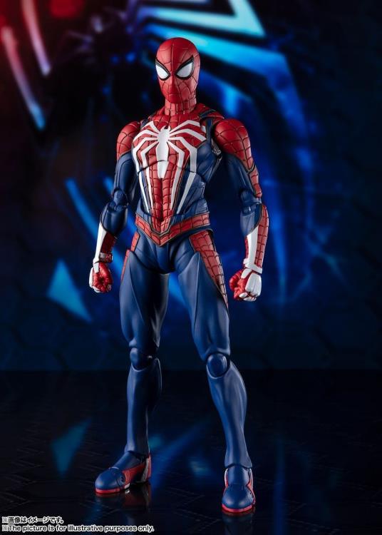 Spider-Man (2018 PS4 Video Game) S.H.Figuarts Spider-Man (Advanced Suit)