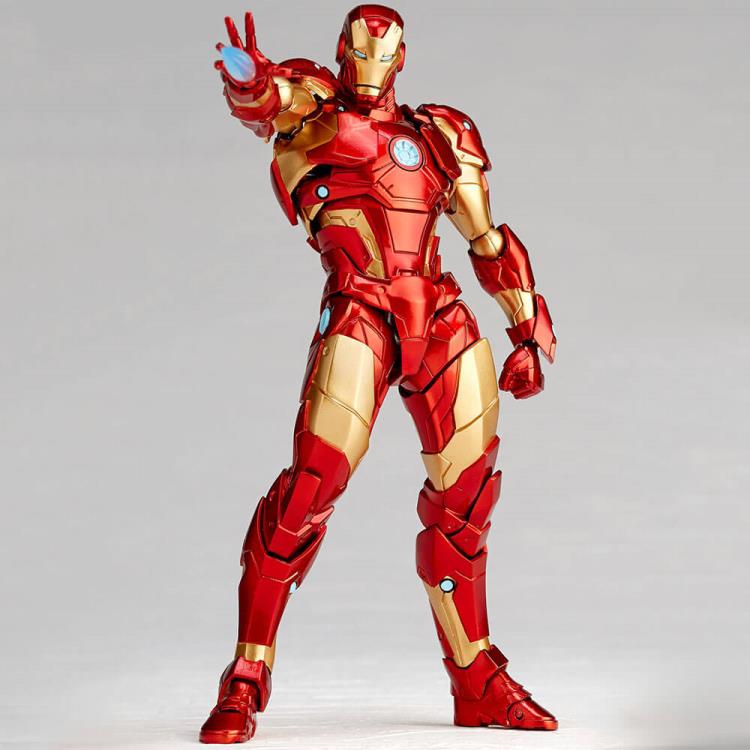 Marvel Amazing Yamaguchi Revoltech No.013 Iron Man (Bleeding Edge Armor)