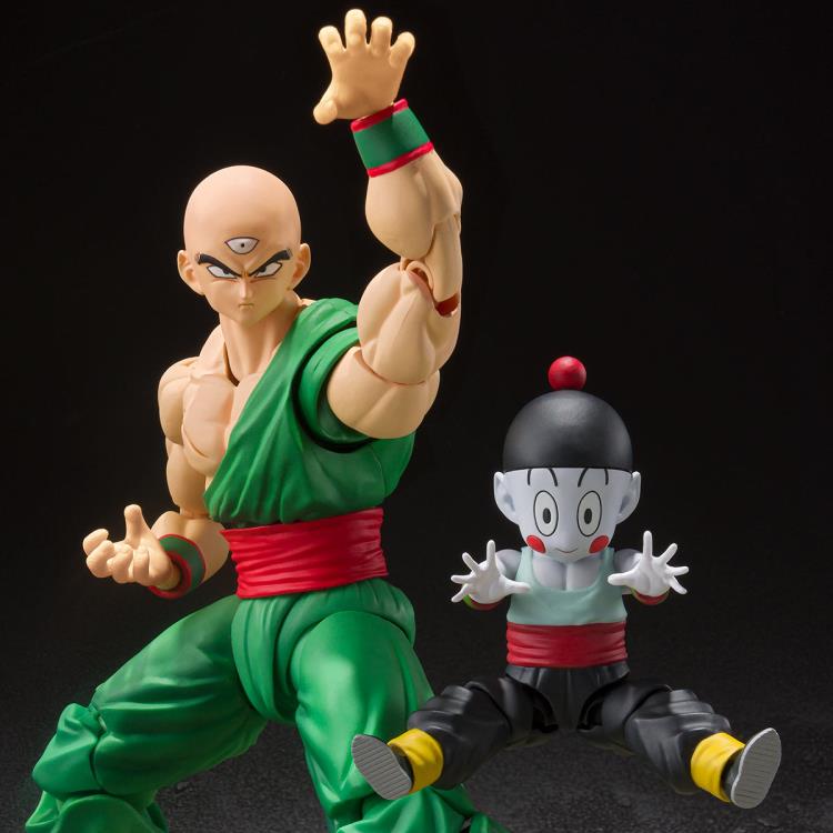 Dragon Ball Z S.H.Figuarts Tien and Chiaotzu Exclusive Set w/ Shipper Box