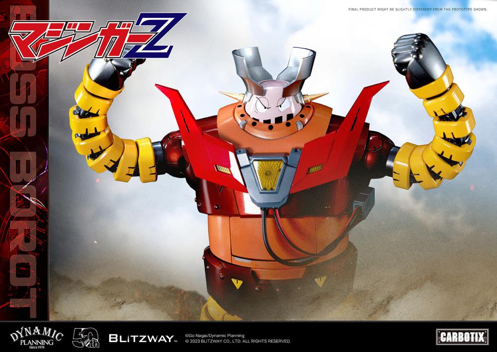 PRE-ORDER BOSS BOROT "Mazinger Z", Blitzway CARBOTIX Series