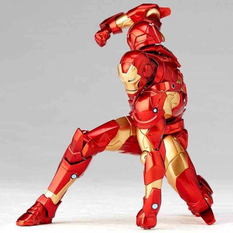 Marvel Amazing Yamaguchi Revoltech No.013 Iron Man (Bleeding Edge Armor)