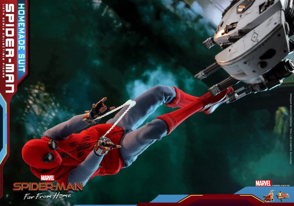 Spider-Man: Far From Home MMS552 Spider-Man (Homemade Suit Ver.) 1/6th Scale Collectible Figure