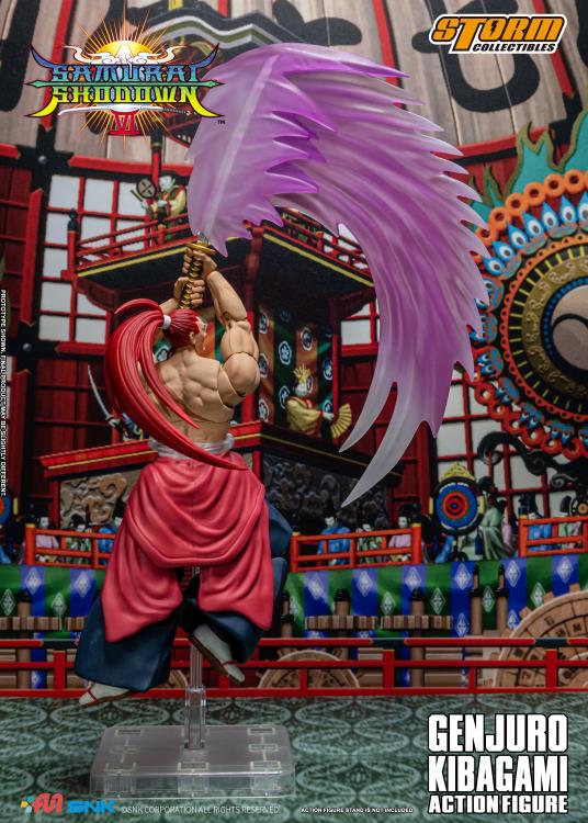 PRE-ORDER Samurai Shodown Genjuro Kibagami 1/12 Scale Figure