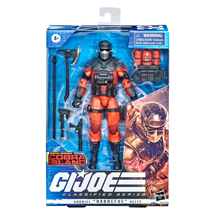 G.I. Joe Classified Series Special Missions: Cobra Island Gabriel “Barbecue” Kelly Exclusive