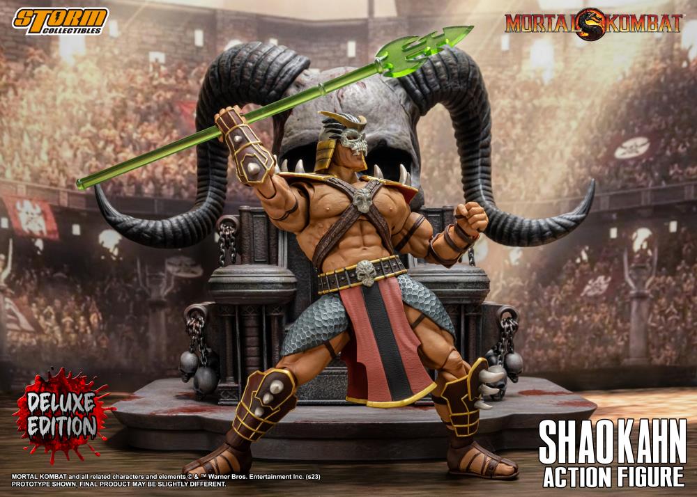 PRE-ORDER Mortal Kombat Shao Kahn w/Throne (Deluxe Ver.) 1/12 Scale Figure