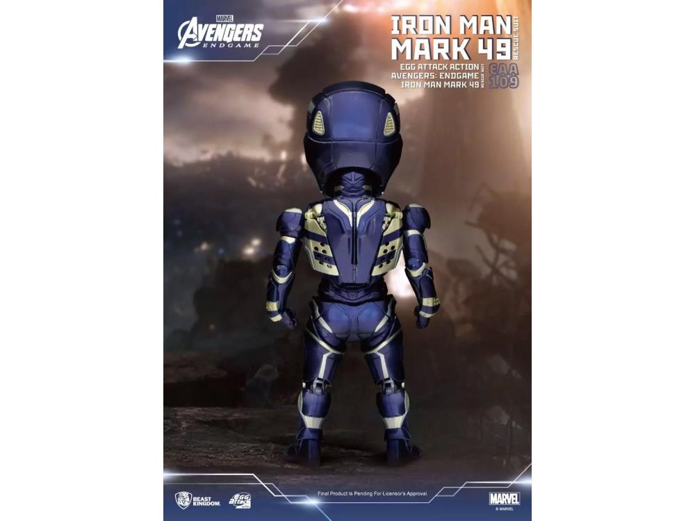 Avengers: Endgame Egg Attack Action EAA-109 Iron Man Mk49 Rescue