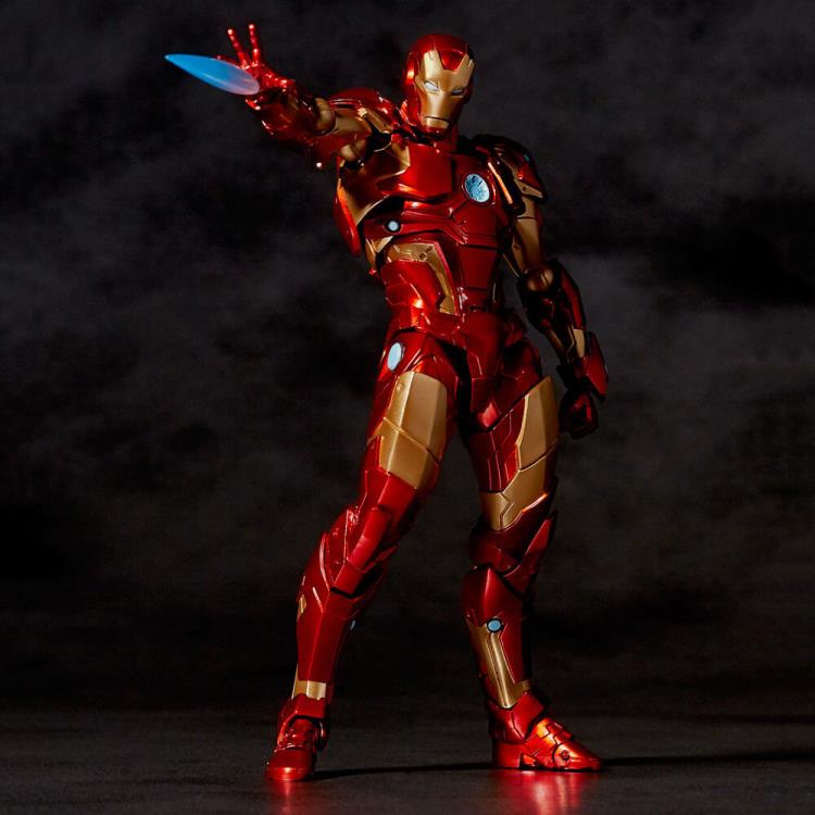 Marvel Amazing Yamaguchi Revoltech No.013 Iron Man (Bleeding Edge Armor)