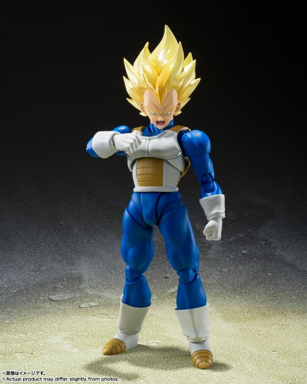 Pre-Order: Dragon Ball Z S.H.Figuarts Super Saiyan Vegeta (Awakening Super Saiyan Blood)- Reissue