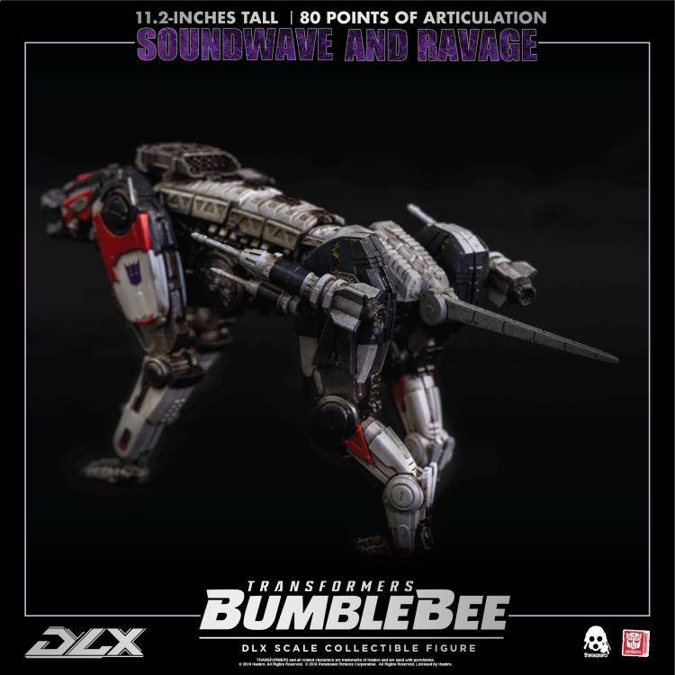 Bumblebee DLX Scale Collectible Series Soundwave and Ravage