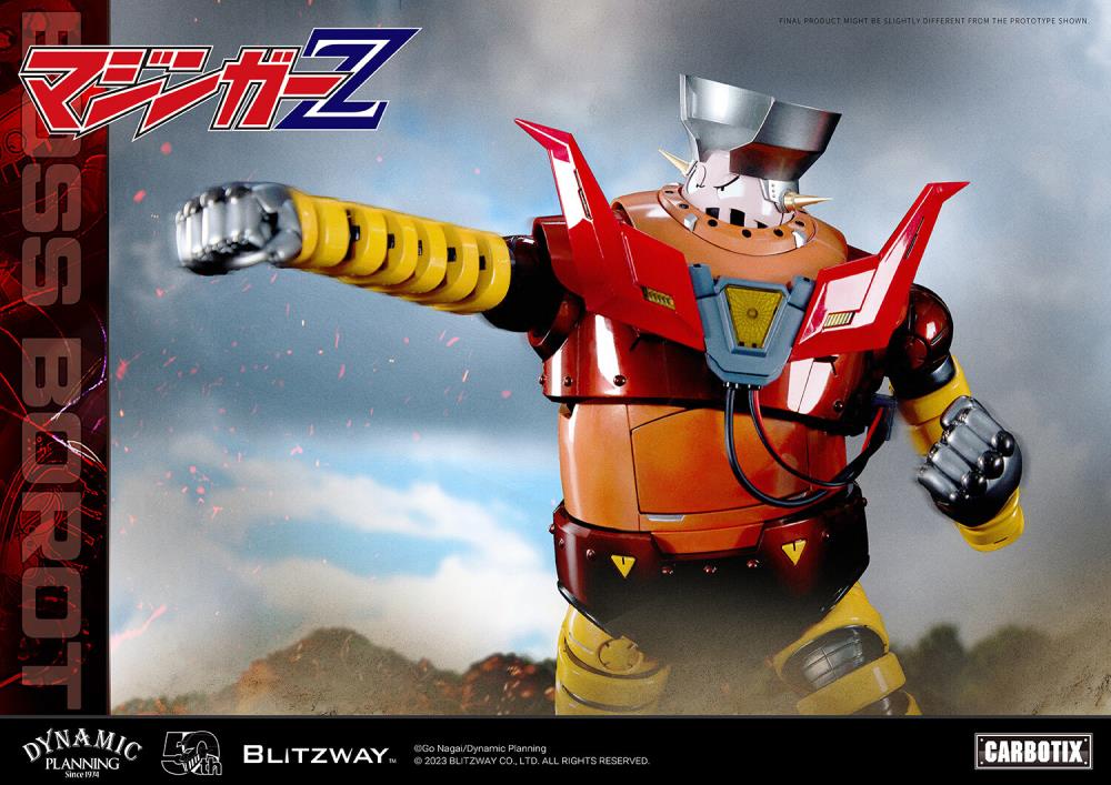 PRE-ORDER BOSS BOROT "Mazinger Z", Blitzway CARBOTIX Series