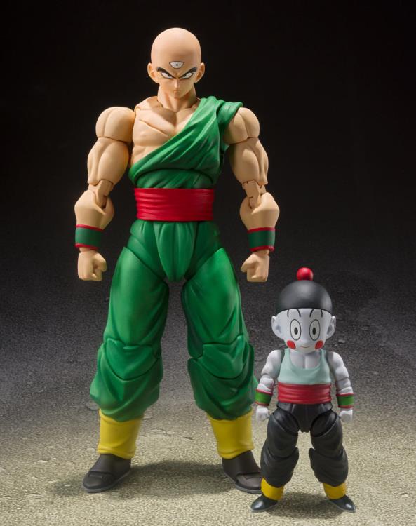Dragon Ball Z S.H.Figuarts Tien and Chiaotzu Exclusive Set w/ Shipper Box
