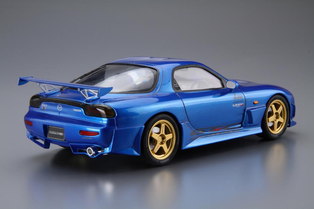 Mazda (1999) Mazdaspeed FD3S RX-7 A-SPEC GT-C 1/24 Scale Model Kit