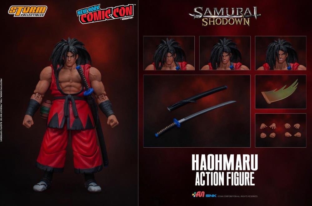 Samurai Shodown Haohmaru (Red Ver.) 1/12 Scale NYCC 2020 Exclusive Figure