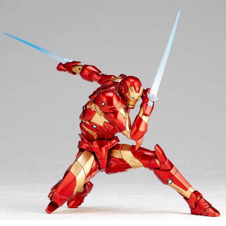 Marvel Amazing Yamaguchi Revoltech No.013 Iron Man (Bleeding Edge Armor)