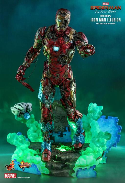 Spider-Man: Far From Home MMS580 Mysterio's Iron Man Illusion 1/6th Scale Collectible Figure